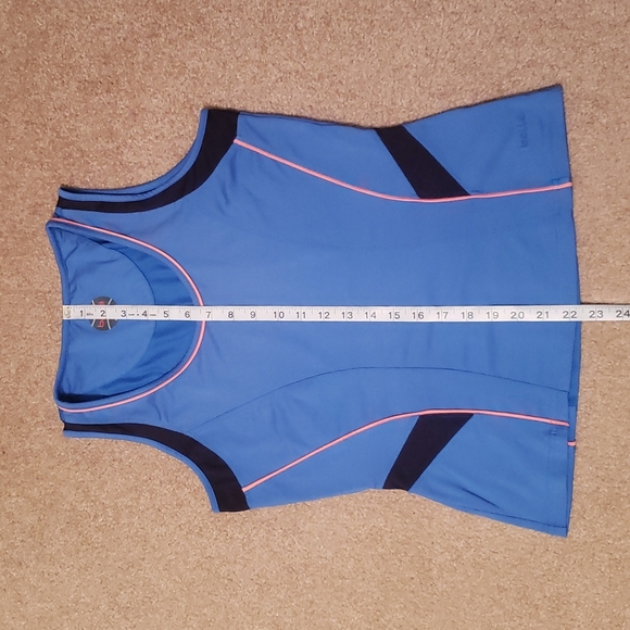 Bolle Women's Blue Tennis Tank - Picture 8 of 9